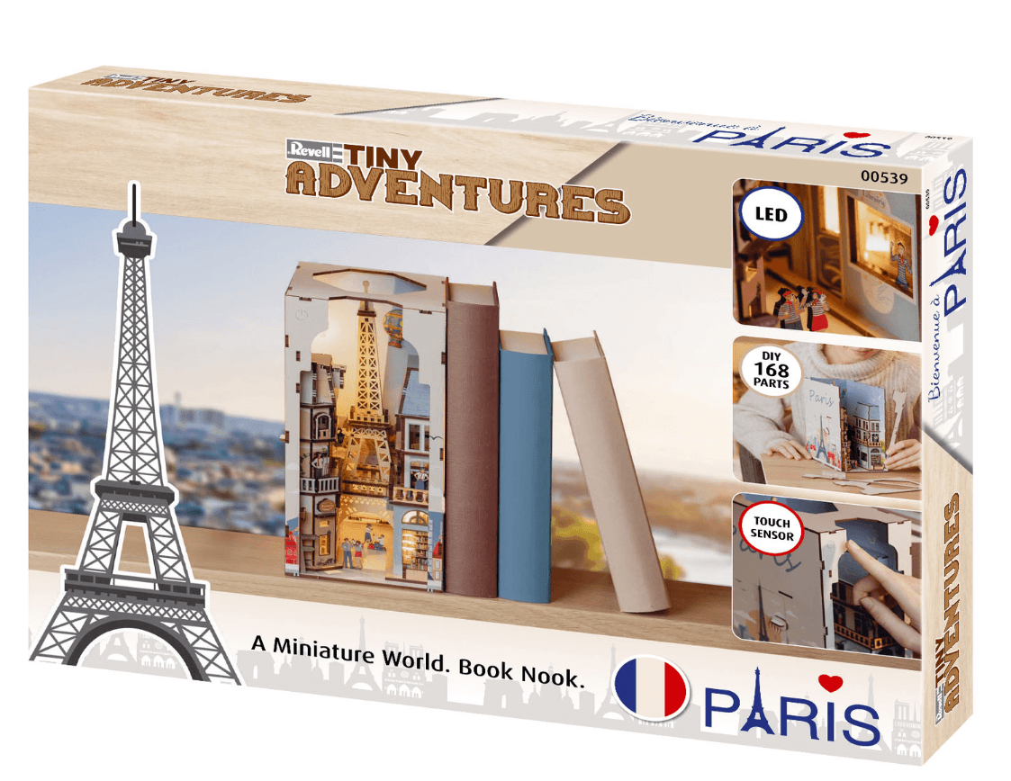Produktbild Revell 00539 Book Nook Tiny Adventures Paris  5 von 12