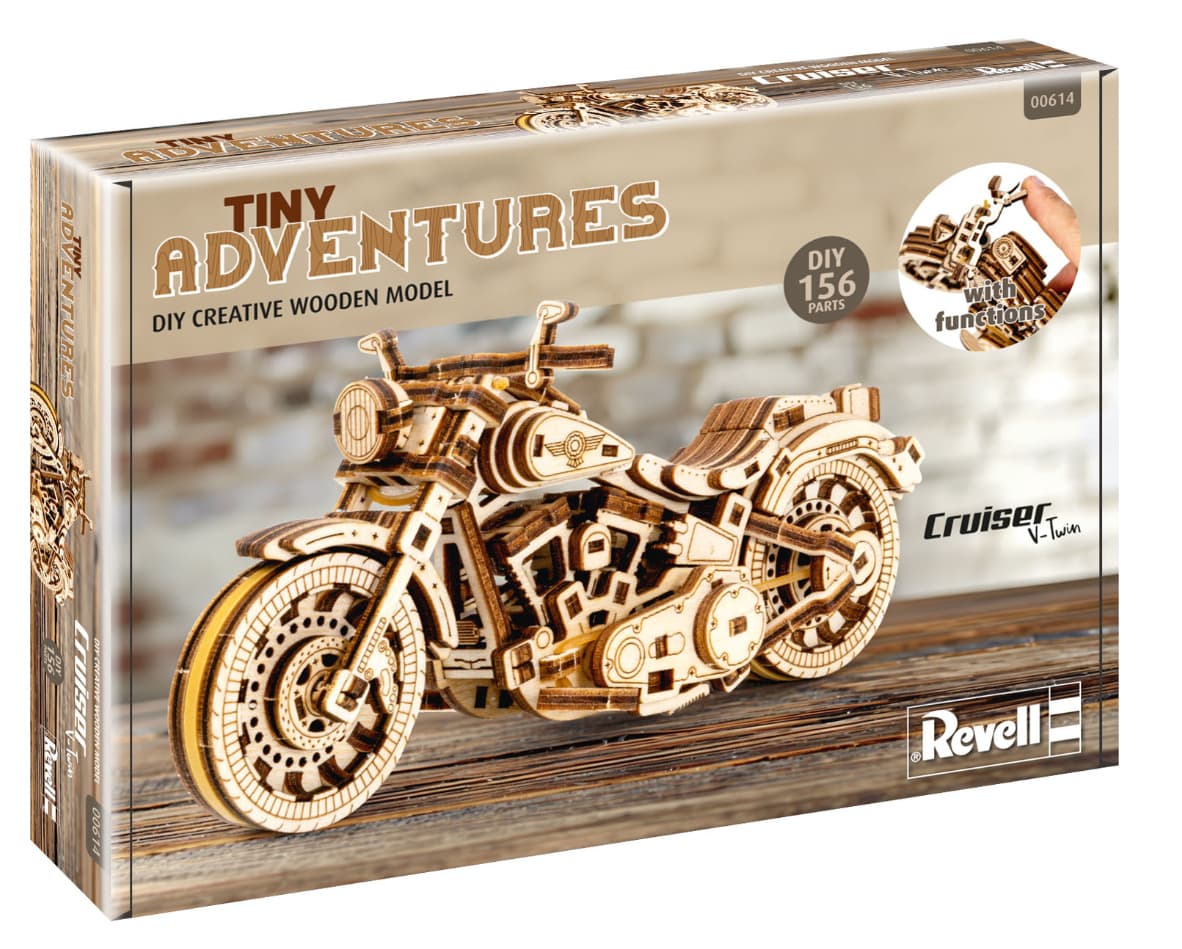 Produktbild Revell 00614 Tiny Adventures - Cruiser V-Twin 4 von 7