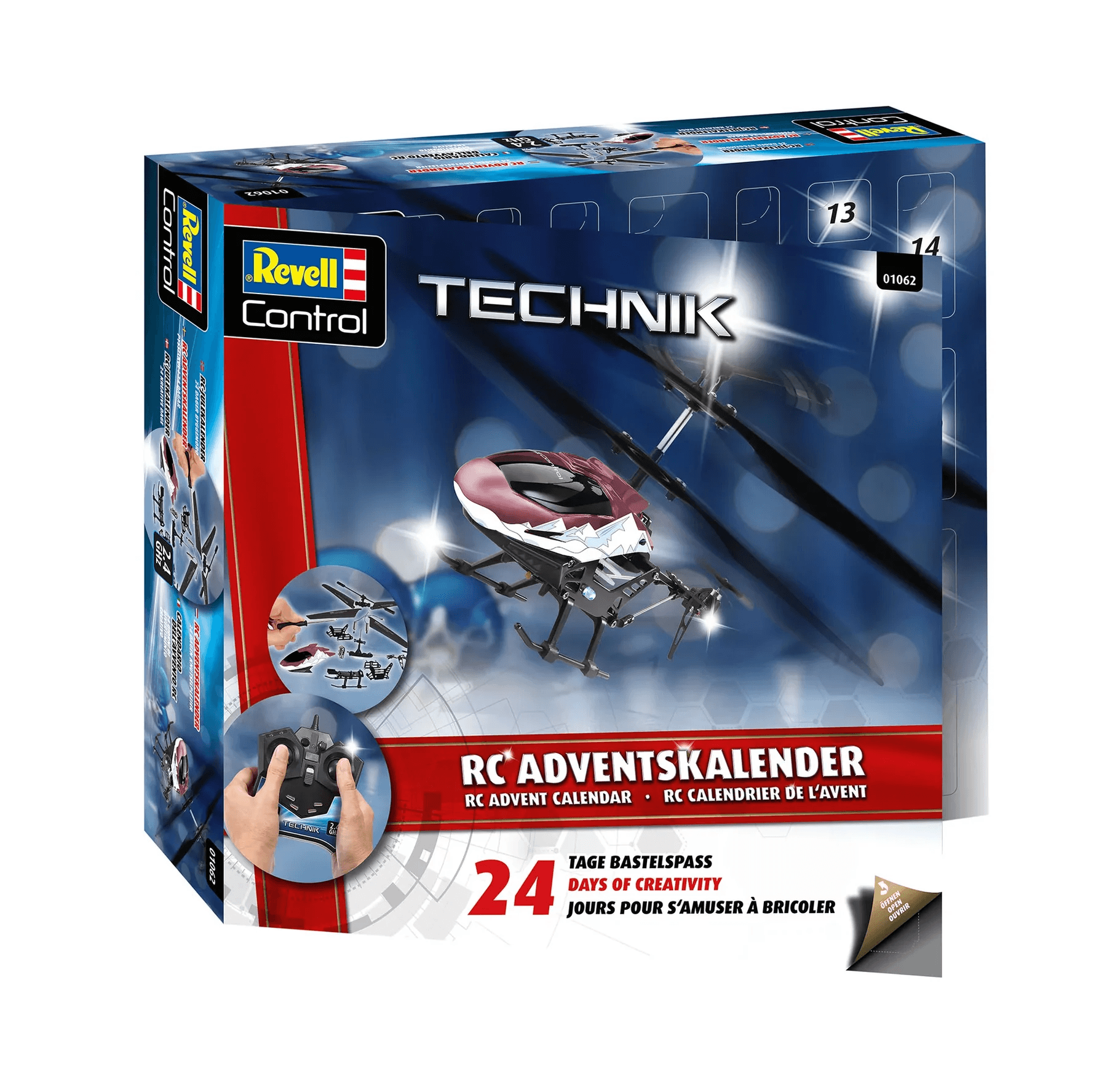 Produktbild Revell 01062 Adventskalender RC Helicopter 4 von 4