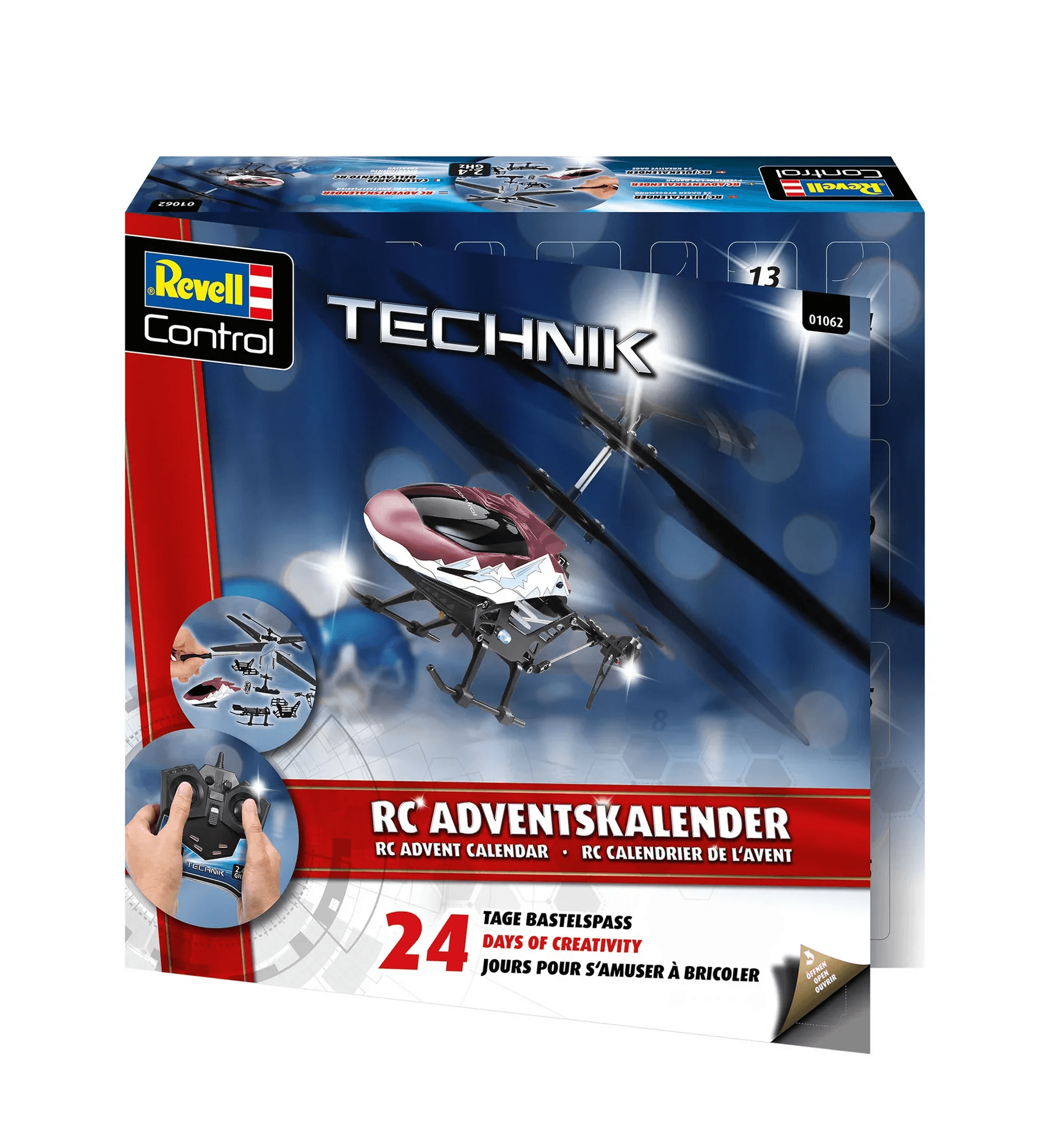 Produktbild Revell 01062 Adventskalender RC Helicopter 3 von 4