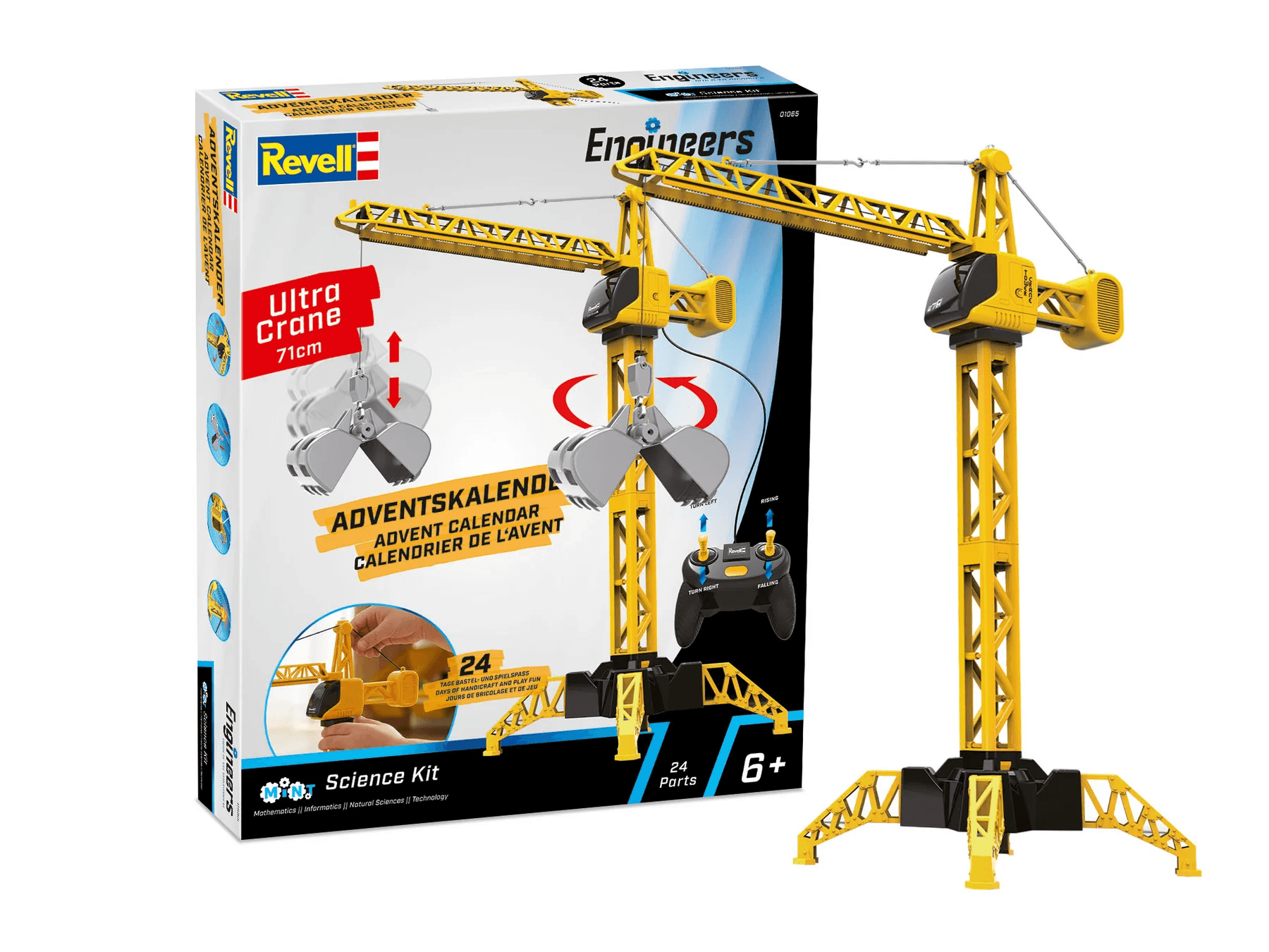 REVELL 01065 Adventskalender Revell Engineers "Mega Crane"