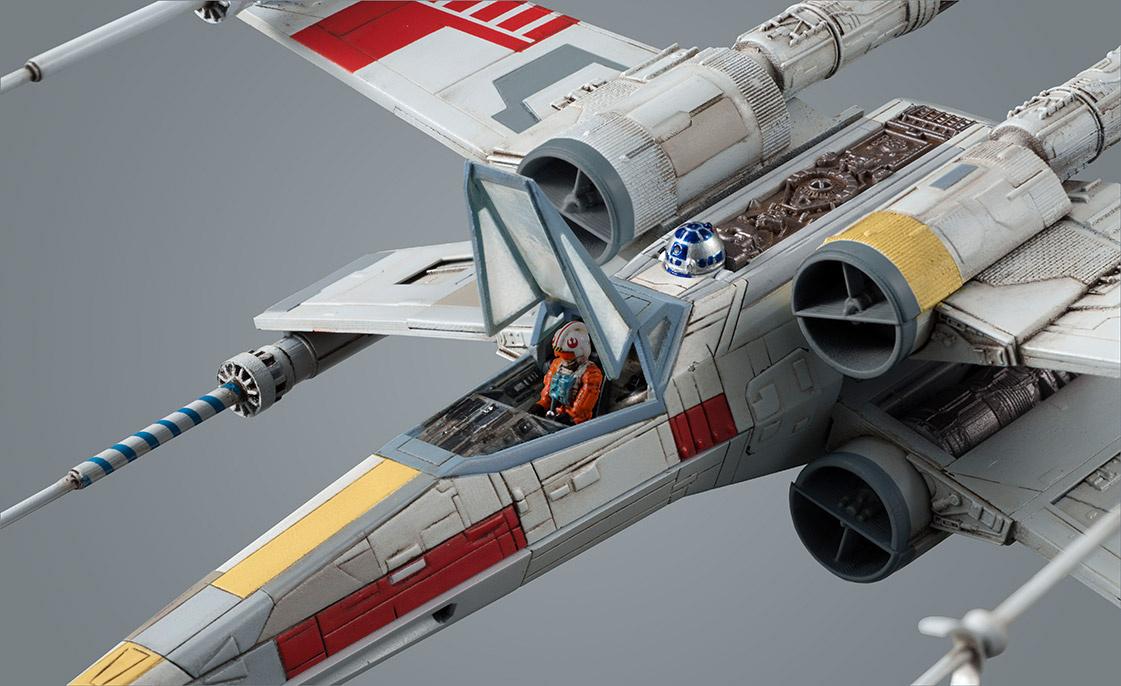Produktbild Revell 01200 - X-Wing Starfighter Bandai 3 von 4