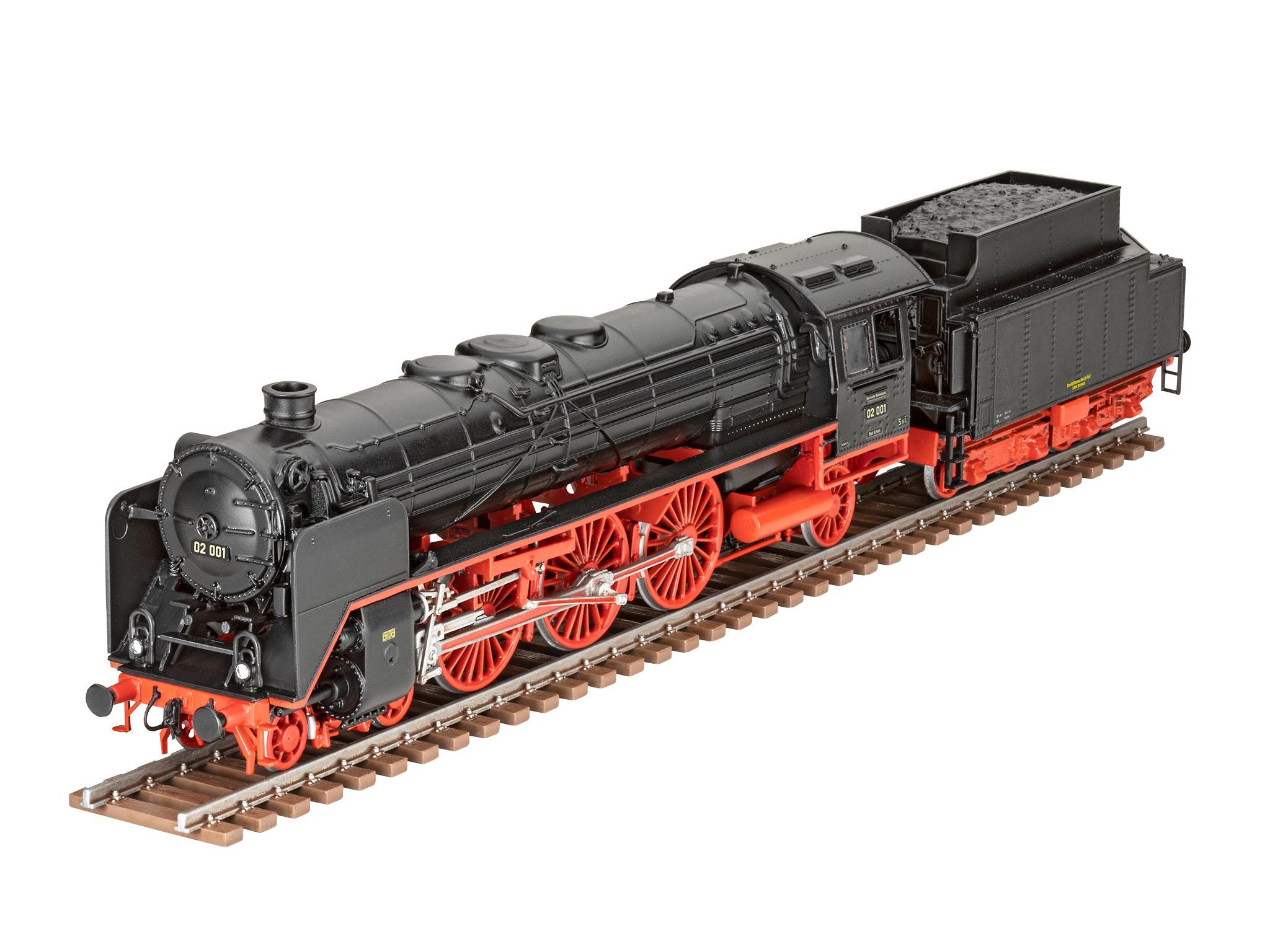 Produktbild Revell 02171 - Schnellzuglokomotive BR 02&Tender 2'2'T30 3 von 6
