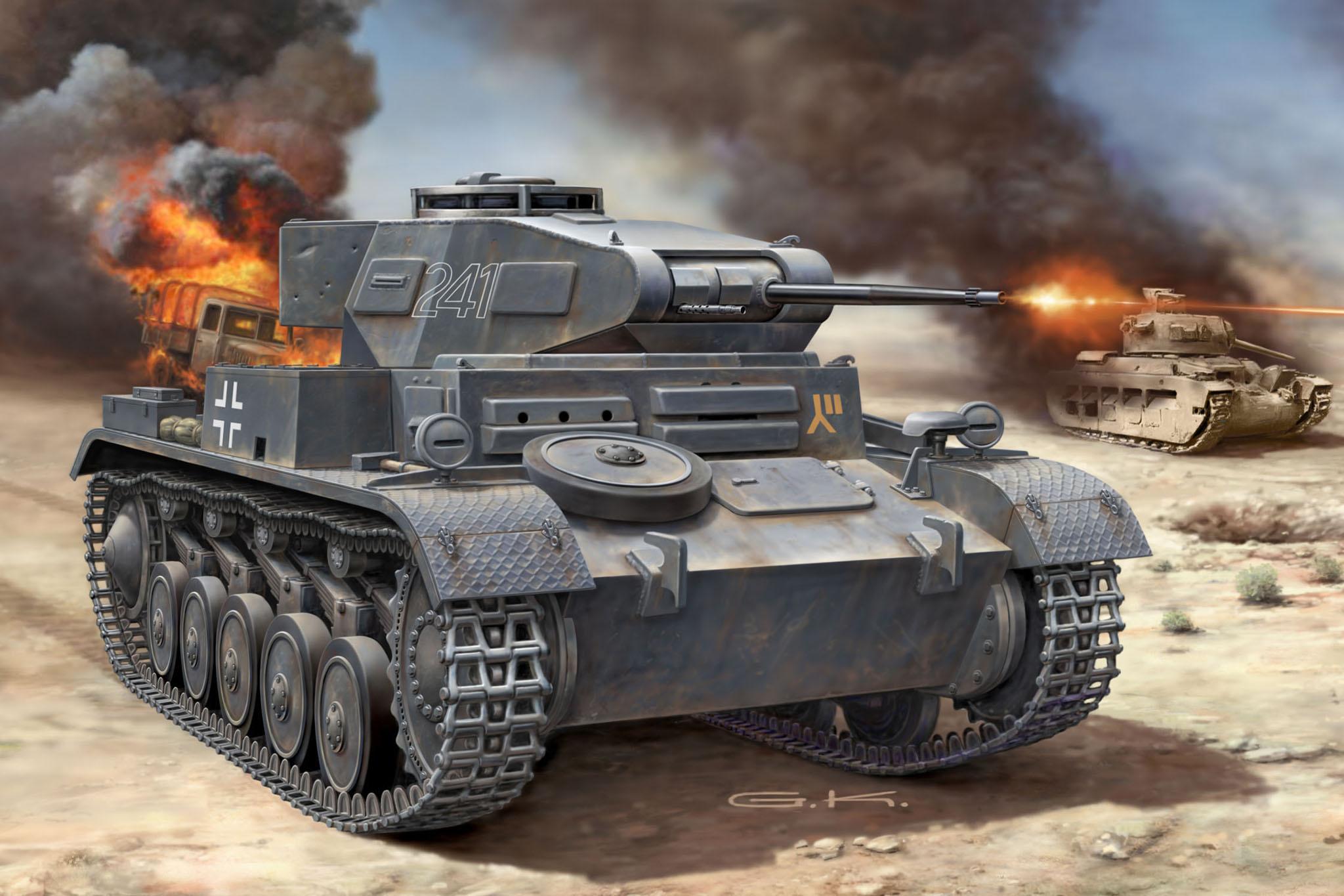Produktbild Revell 03229 - PzKpfw II Ausf. F 8 von 8