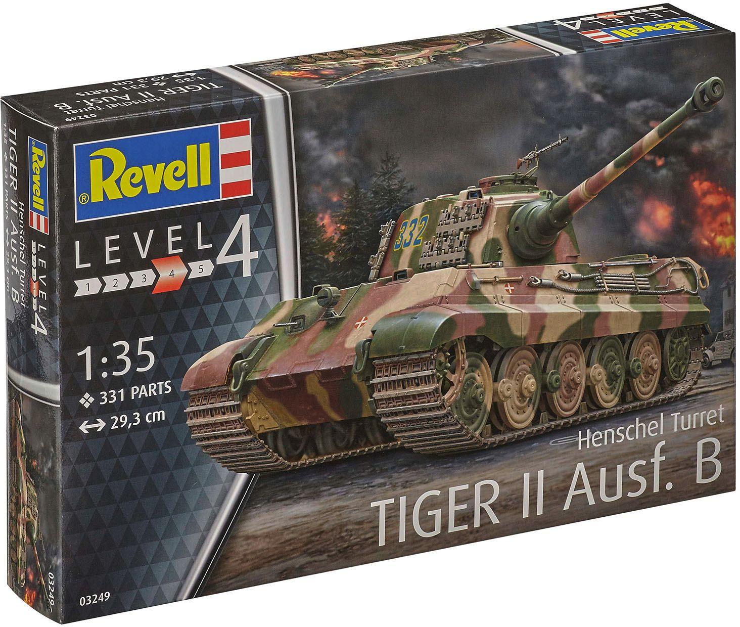 Produktbild Revell 03249 - (Henschel Turret) TigerII Ausf.B 4 von 5
