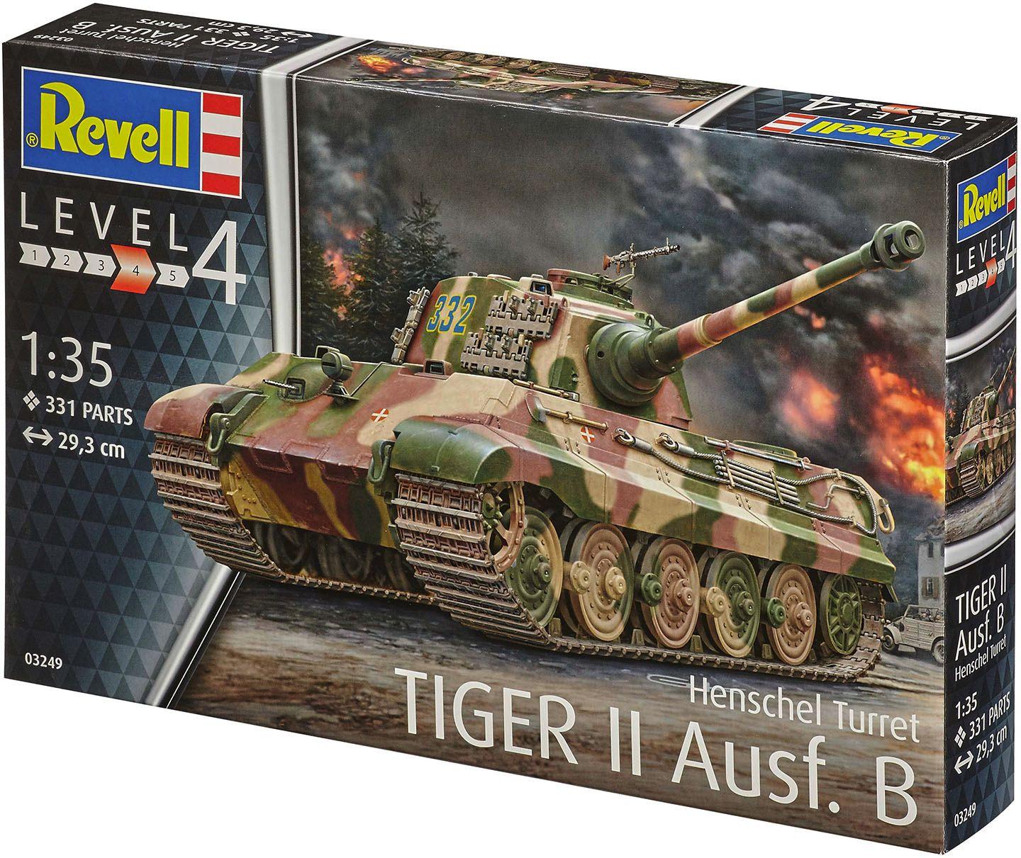 Produktbild Revell 03249 - (Henschel Turret) TigerII Ausf.B 5 von 5