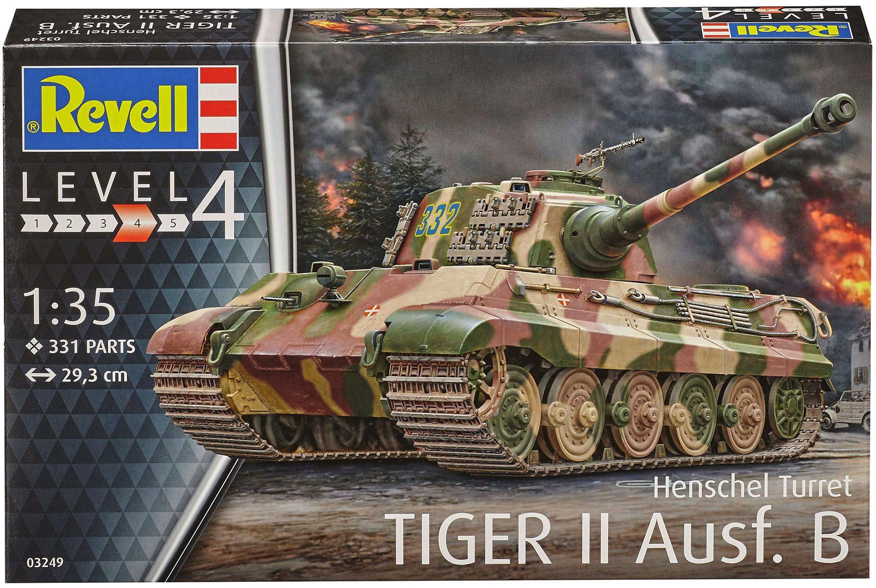 Revell 03249 - (Henschel Turret) TigerII Ausf.B