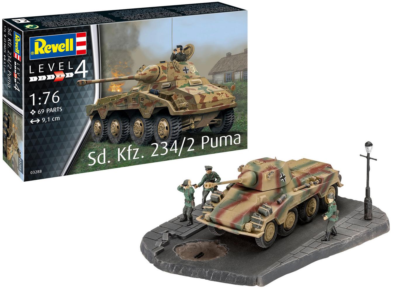 Produktbild Revell 03288 - Sd.Kfz. 234/2 Puma 4 von 4
