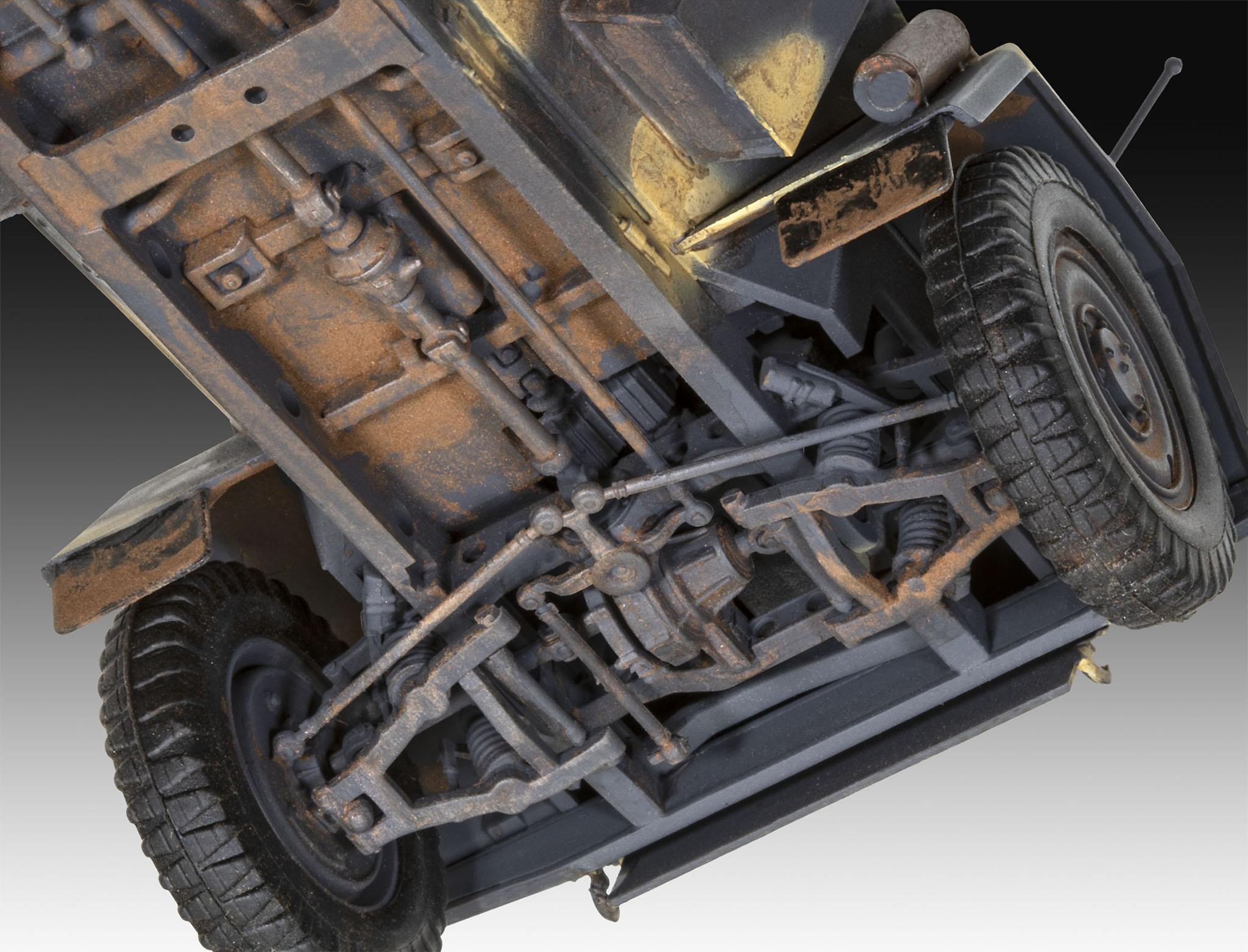 Produktbild Revell 03335 - German Command Armoured Vehicle Sd.Kfz.247 Ausf.B 5 von 6