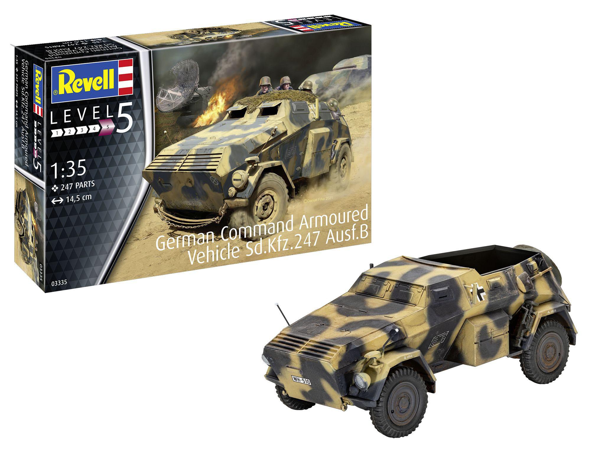 Revell 03335 - German Command Armoured Vehicle Sd.Kfz.247 Ausf.B