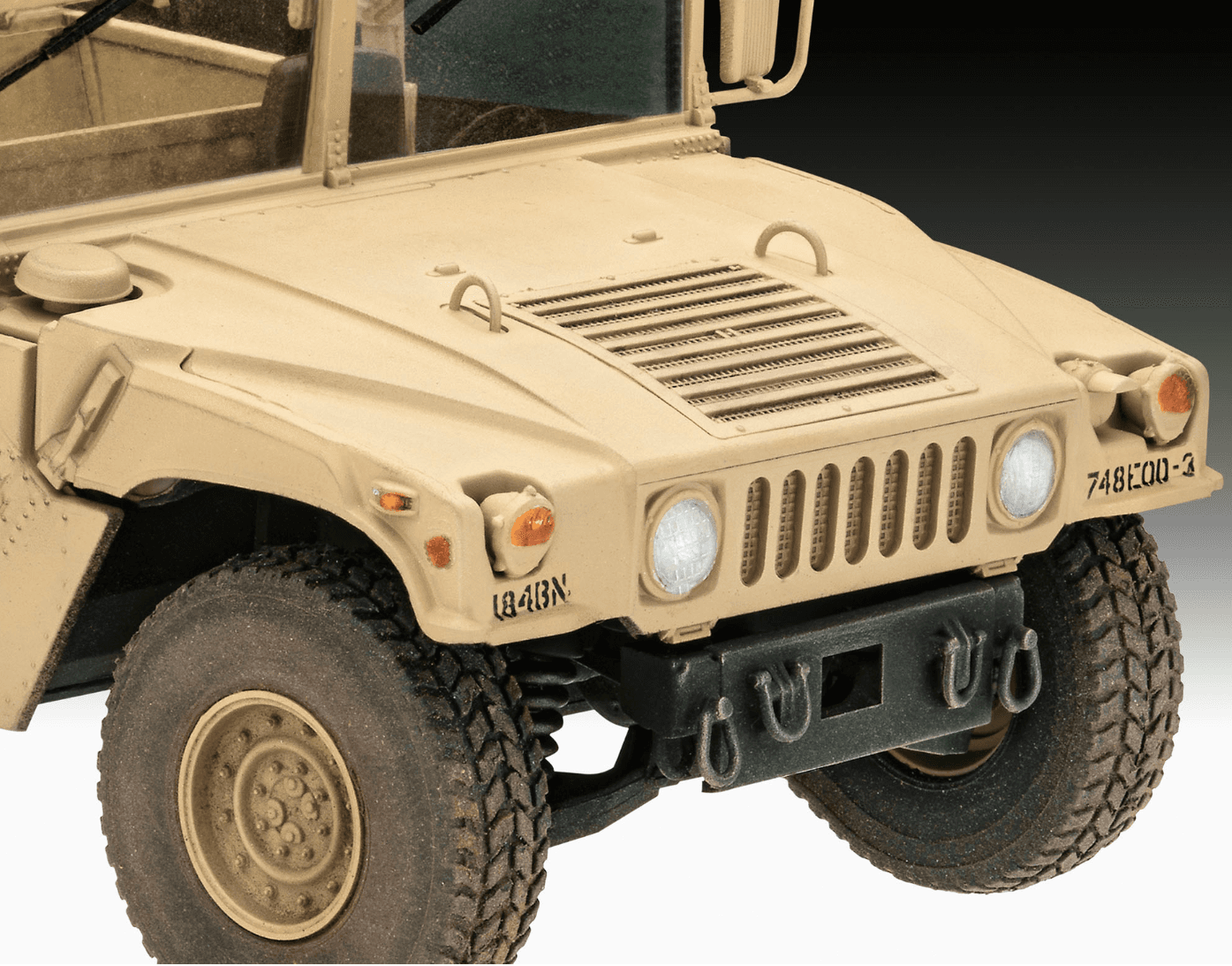 Produktbild Revell 03366 Model Kits HMMWV M109 7A2 7 von 12