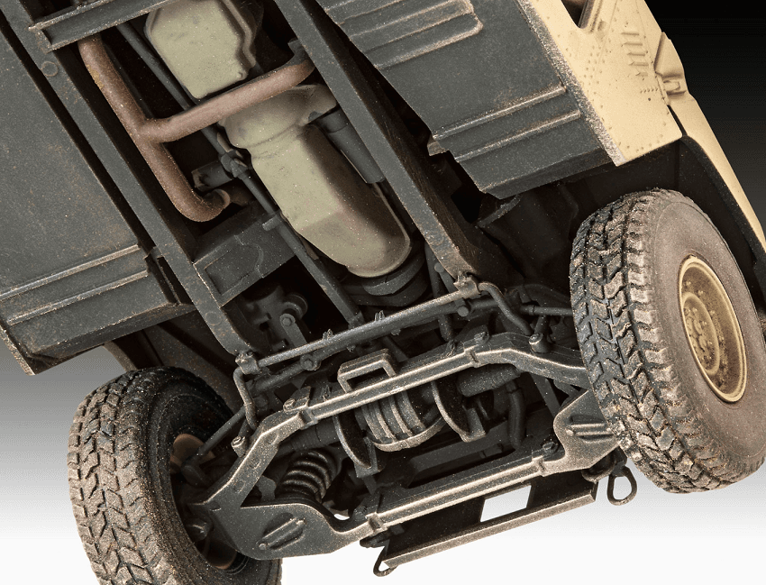 Produktbild Revell 03366 Model Kits HMMWV M109 7A2 4 von 12