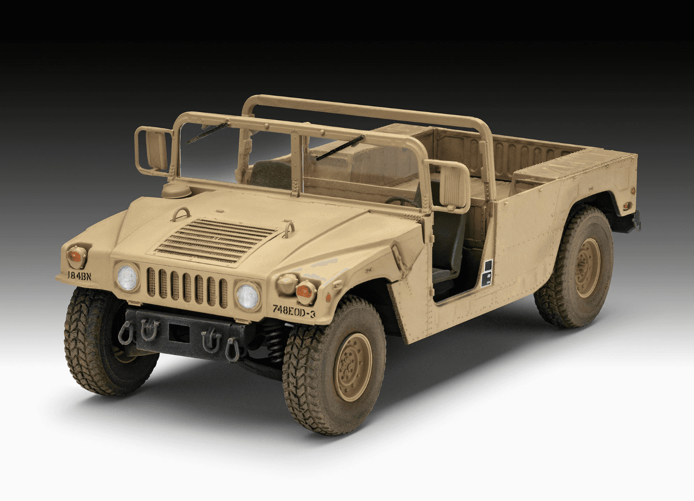 Produktbild Revell 03366 Model Kits HMMWV M109 7A2 2 von 12