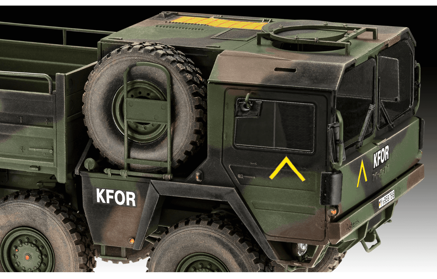 Produktbild Revell 03367 MAN 10t milgl truck 8x8 6 von 7
