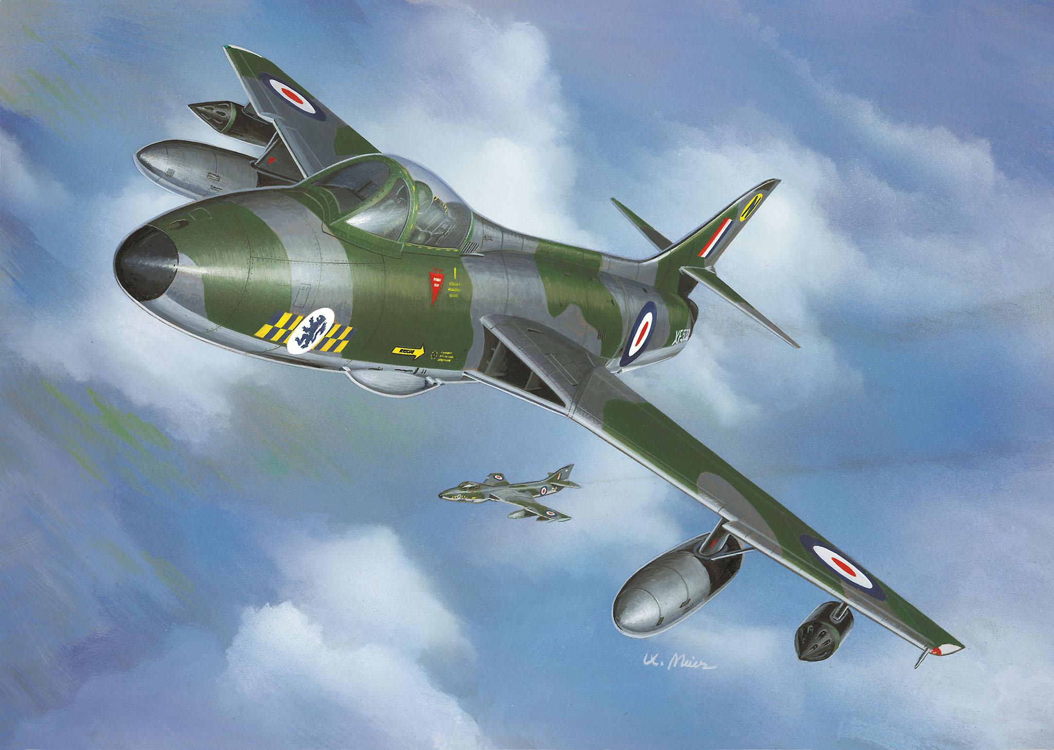 Produktbild Revell 03833 - Hawker Hunter FGA.9 2 von 4