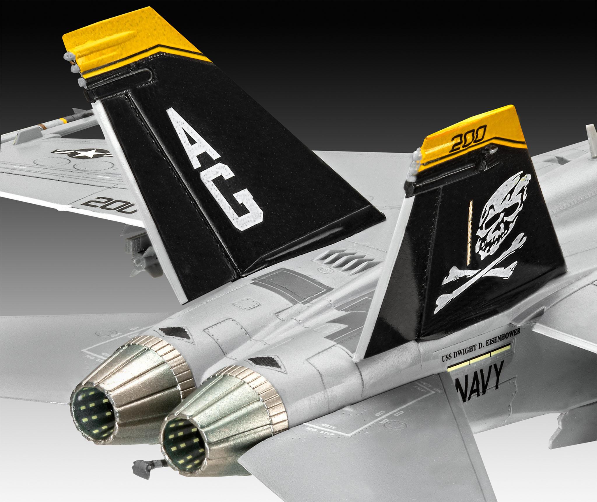 Produktbild Revell 03834 - F/A-18F Super Hornet 2 von 6