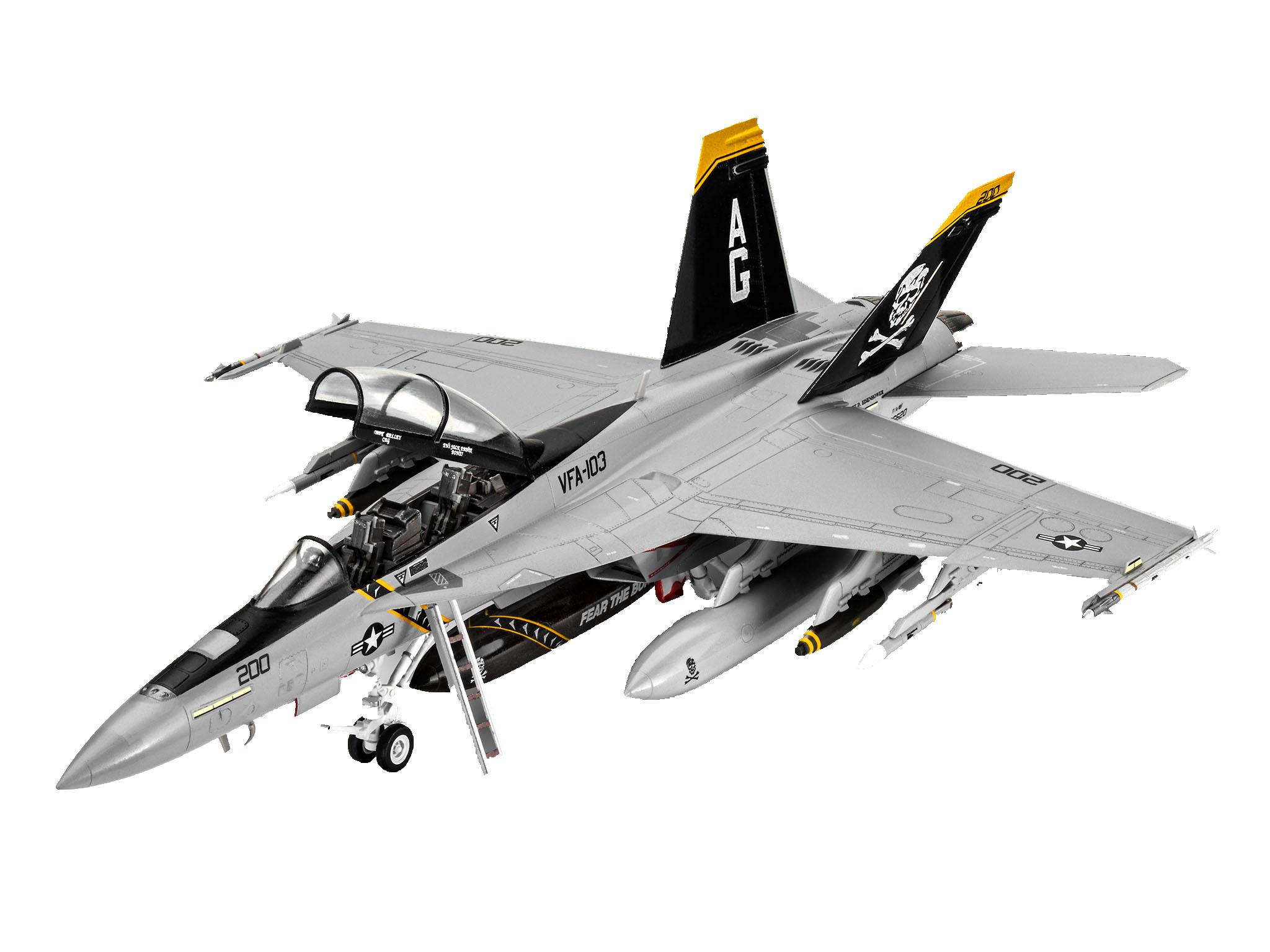 Produktbild Revell 03834 - F/A-18F Super Hornet 6 von 6