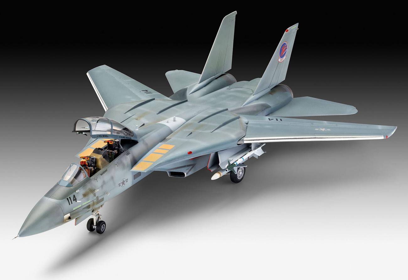 Produktbild Revell 03865 - F-14 A Tomcat Top Gun, 1:48 3 von 5
