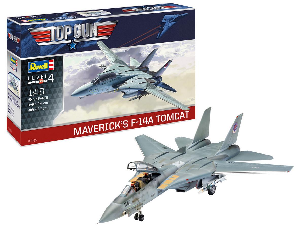 Revell 03865 - F-14 A Tomcat Top Gun, 1:48