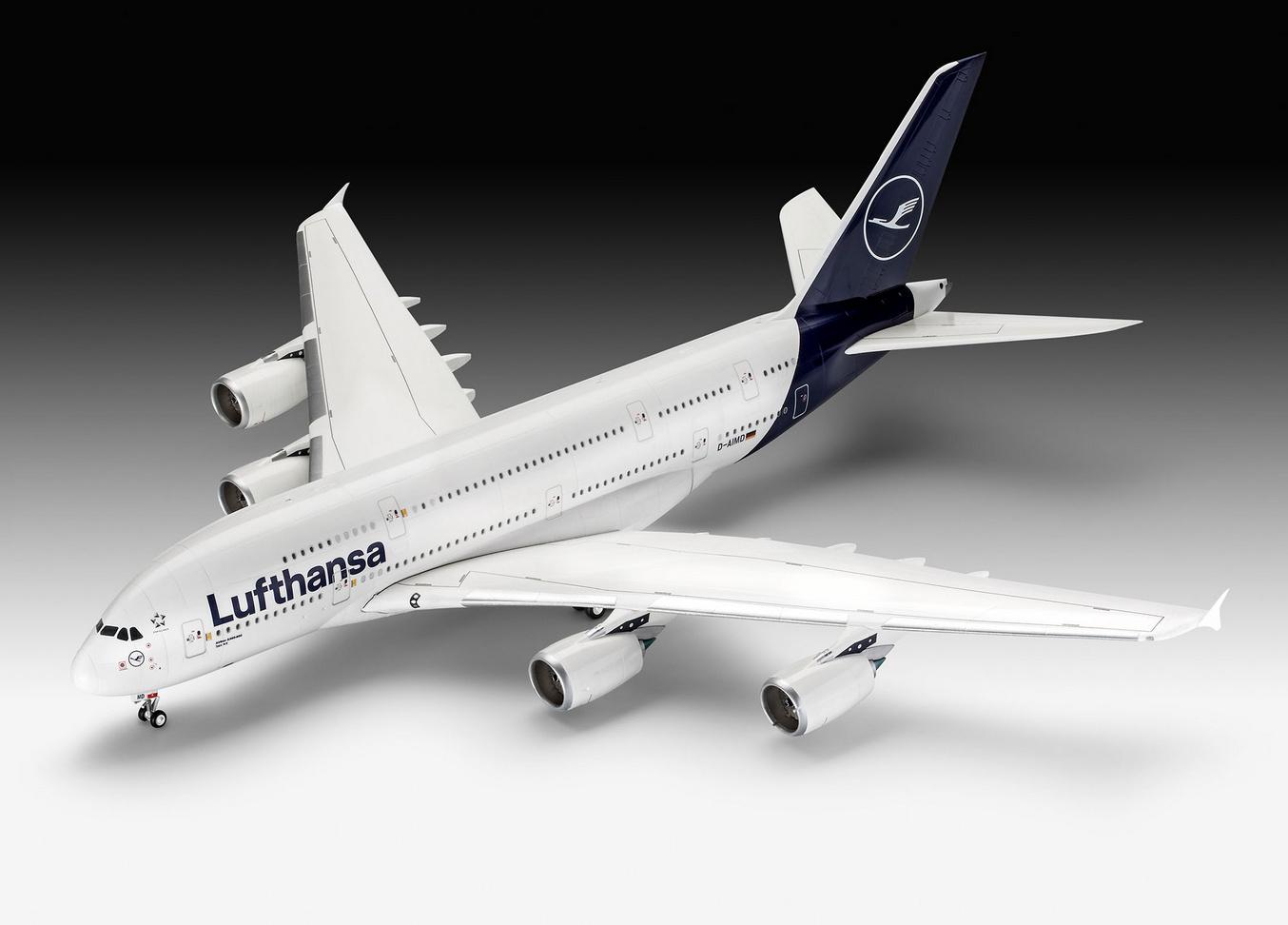 Revell 03872 - Airbus A380-800 Lufthansa"New Livery"