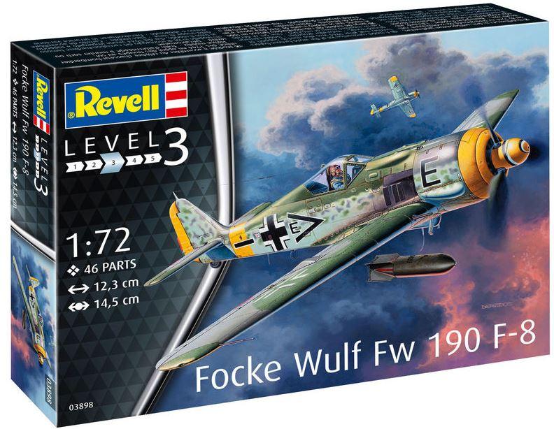 Produktbild Revell 03898 - Focke Wulf Fw190 F-8 2 von 4