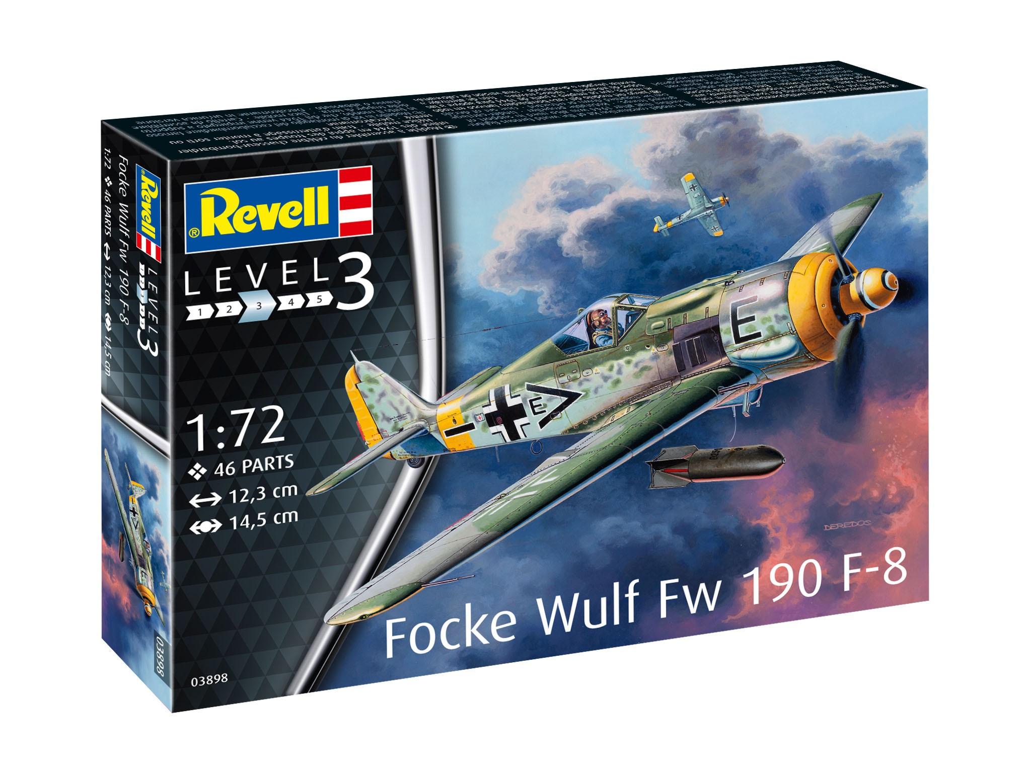 Revell 03898 - Focke Wulf Fw190 F-8