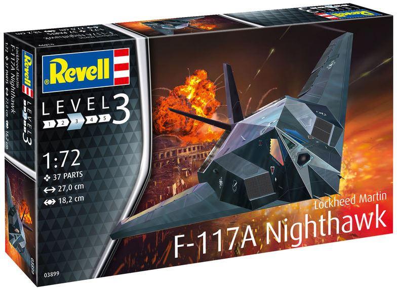 Produktbild Revell 03899 - Lockheed Martin F-117A Nighthawk Stealth Fighter 2 von 3