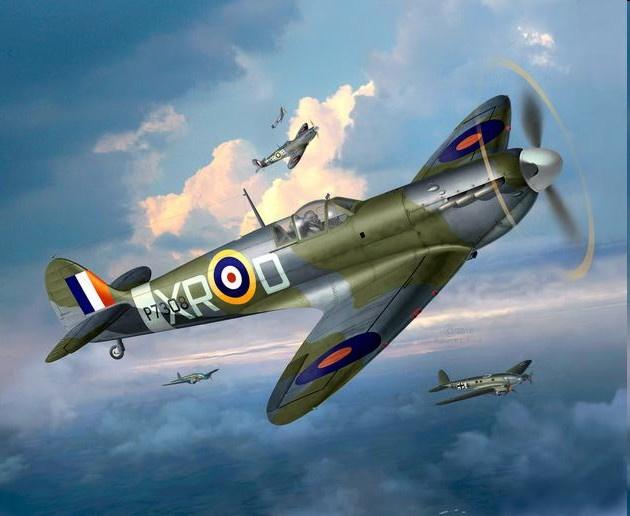 Produktbild Revell 03959 Modellbau Flugzeuge - Spitfire Mk.II 2 von 2