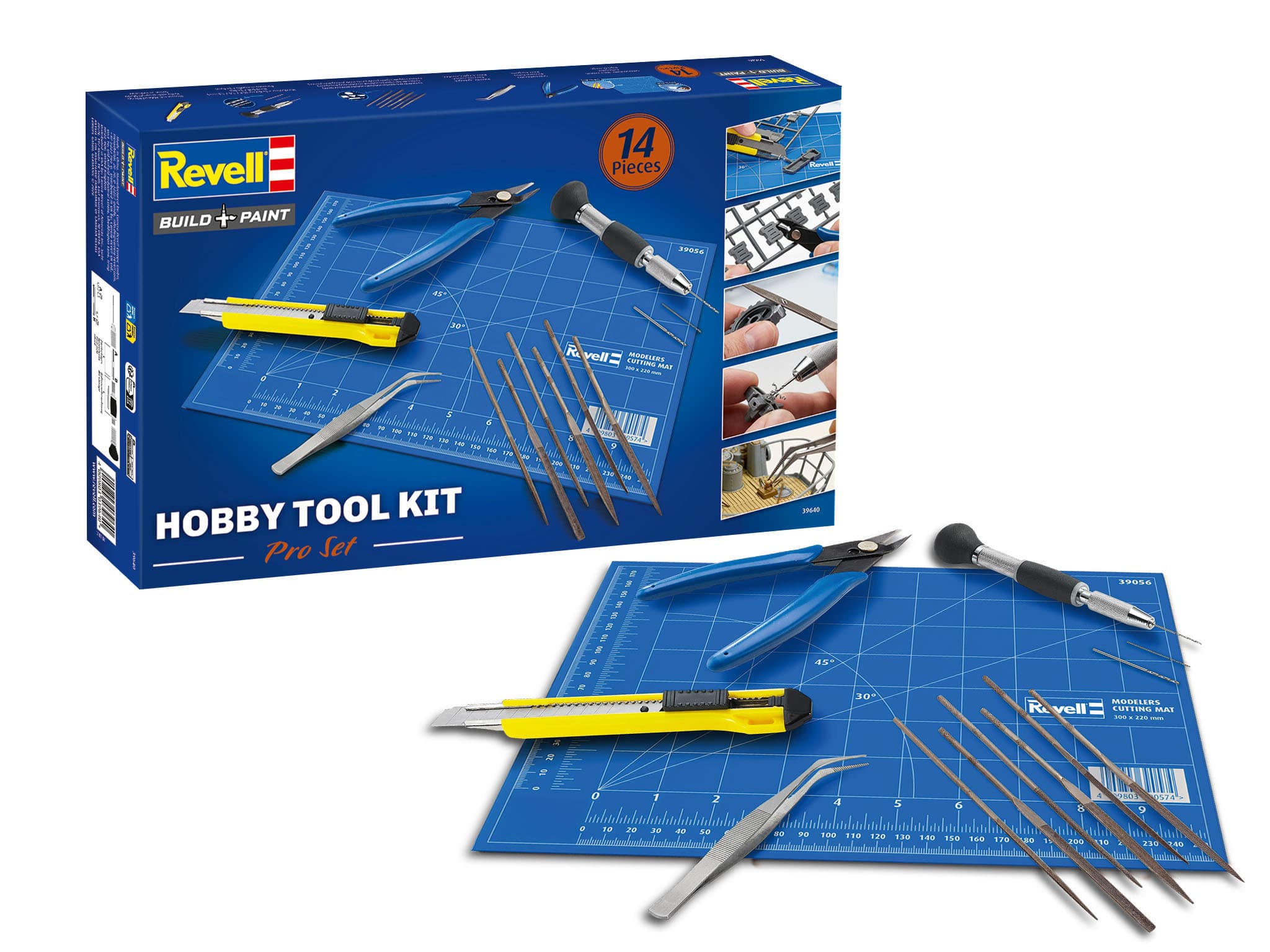 Revell Hobby Tool Kit - Pro Set / 14-teilig, Revell professionelle Werkzeuge