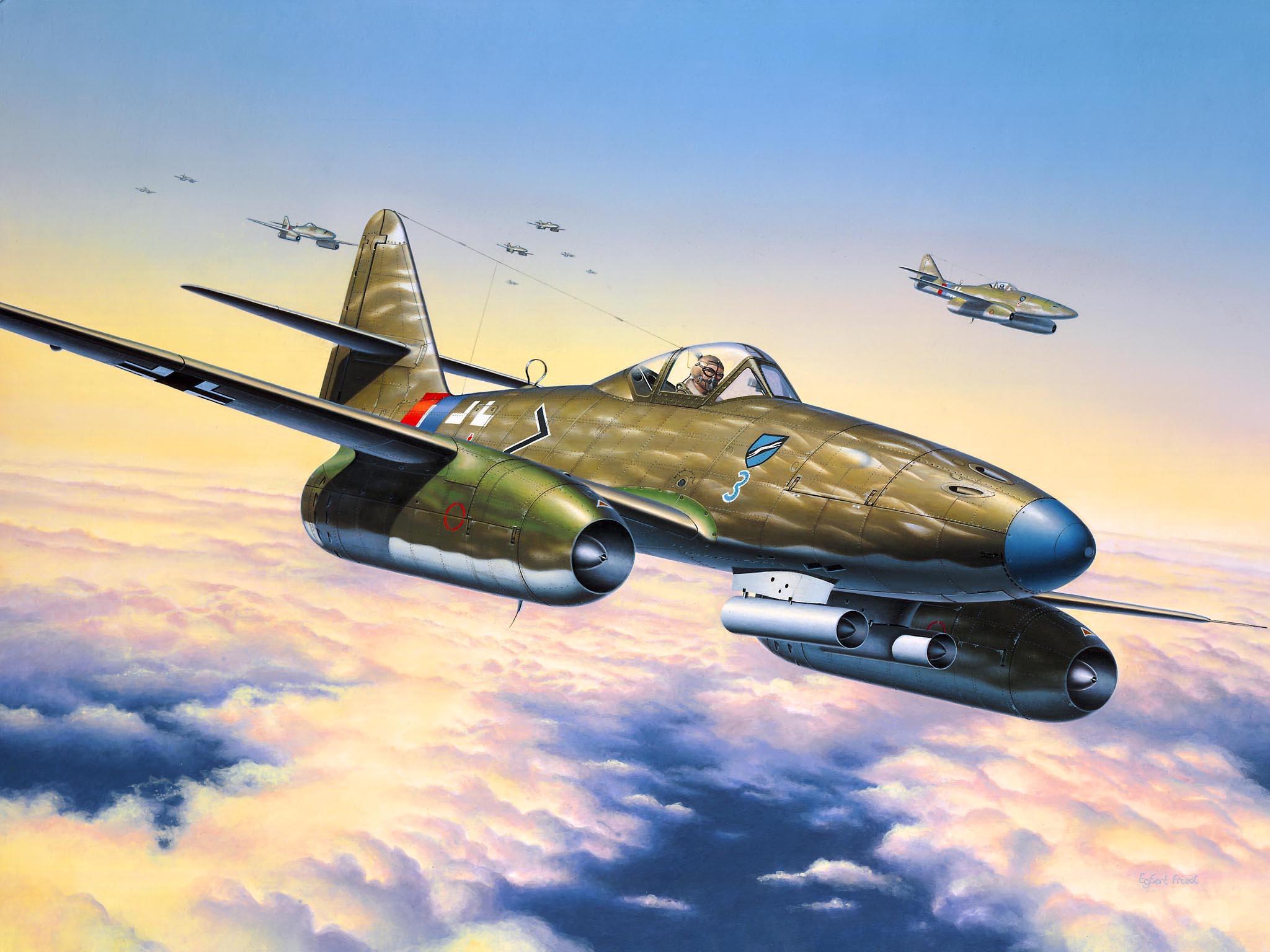 Produktbild Revell 04166 - Messerschmitt Me 262 A1a 5 von 6