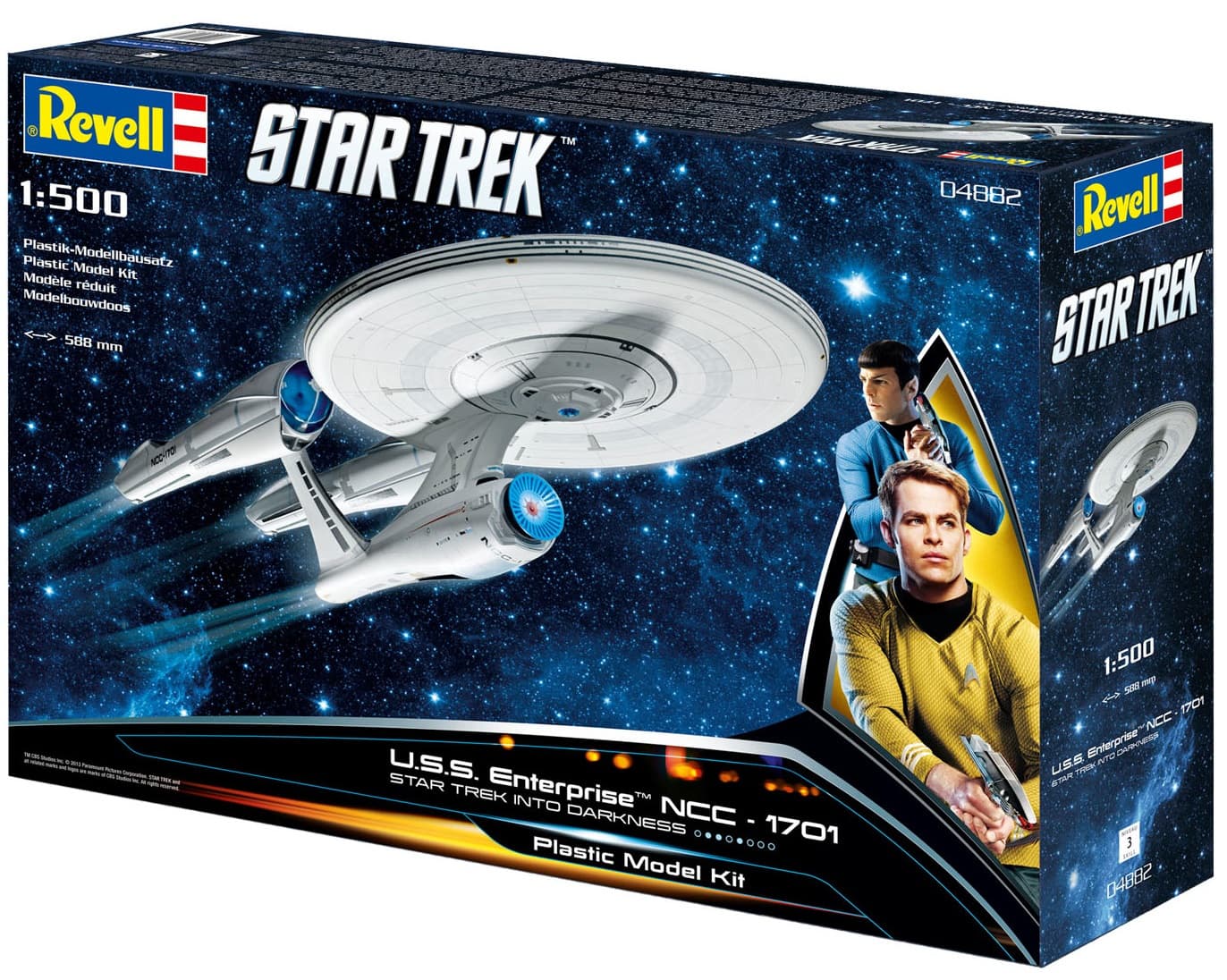 Produktbild Revell 04882 - U.S.S. Enterprise NCC-1701 INTO DARKNESS 15 von 16
