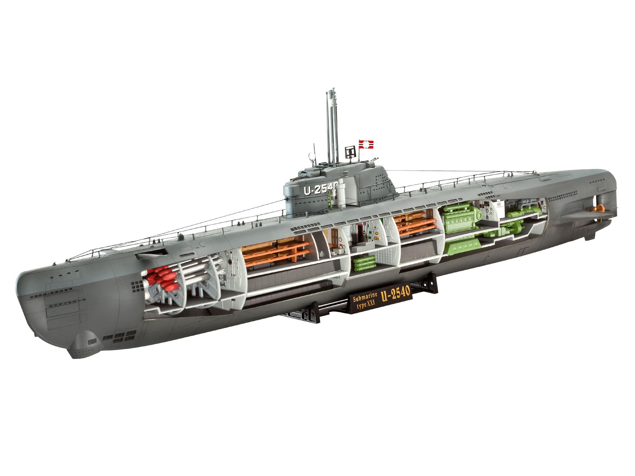Revell 05078 - Submarine Typ XXI U 2540