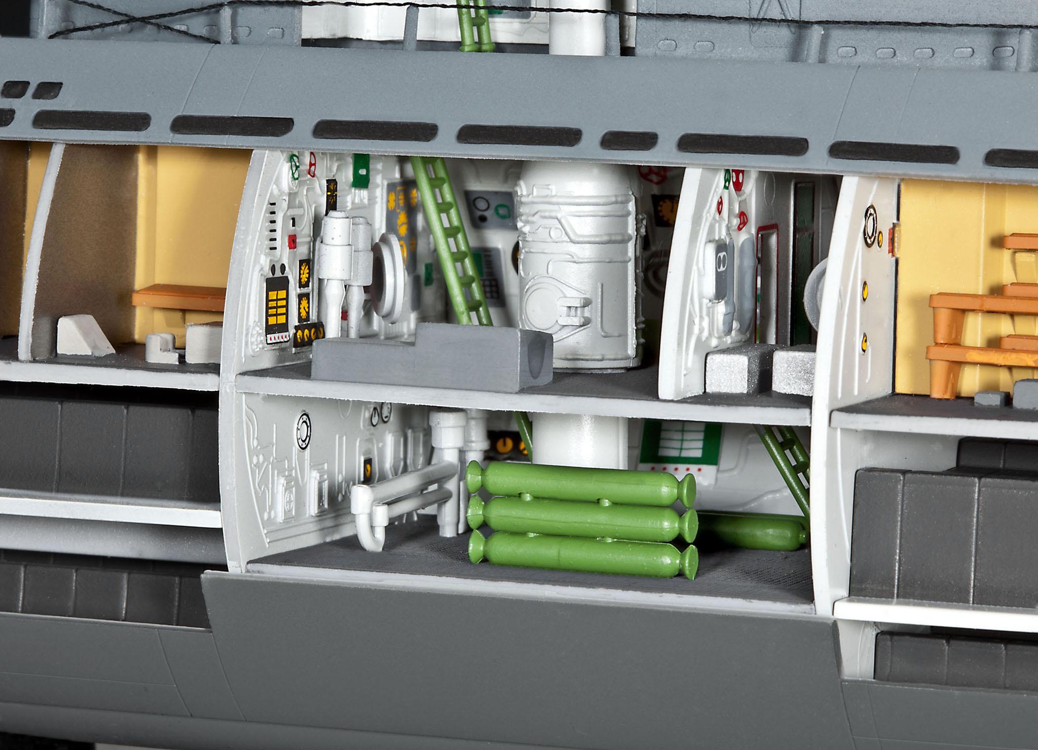 Produktbild Revell 05078 - Submarine Typ XXI U 2540 4 von 11