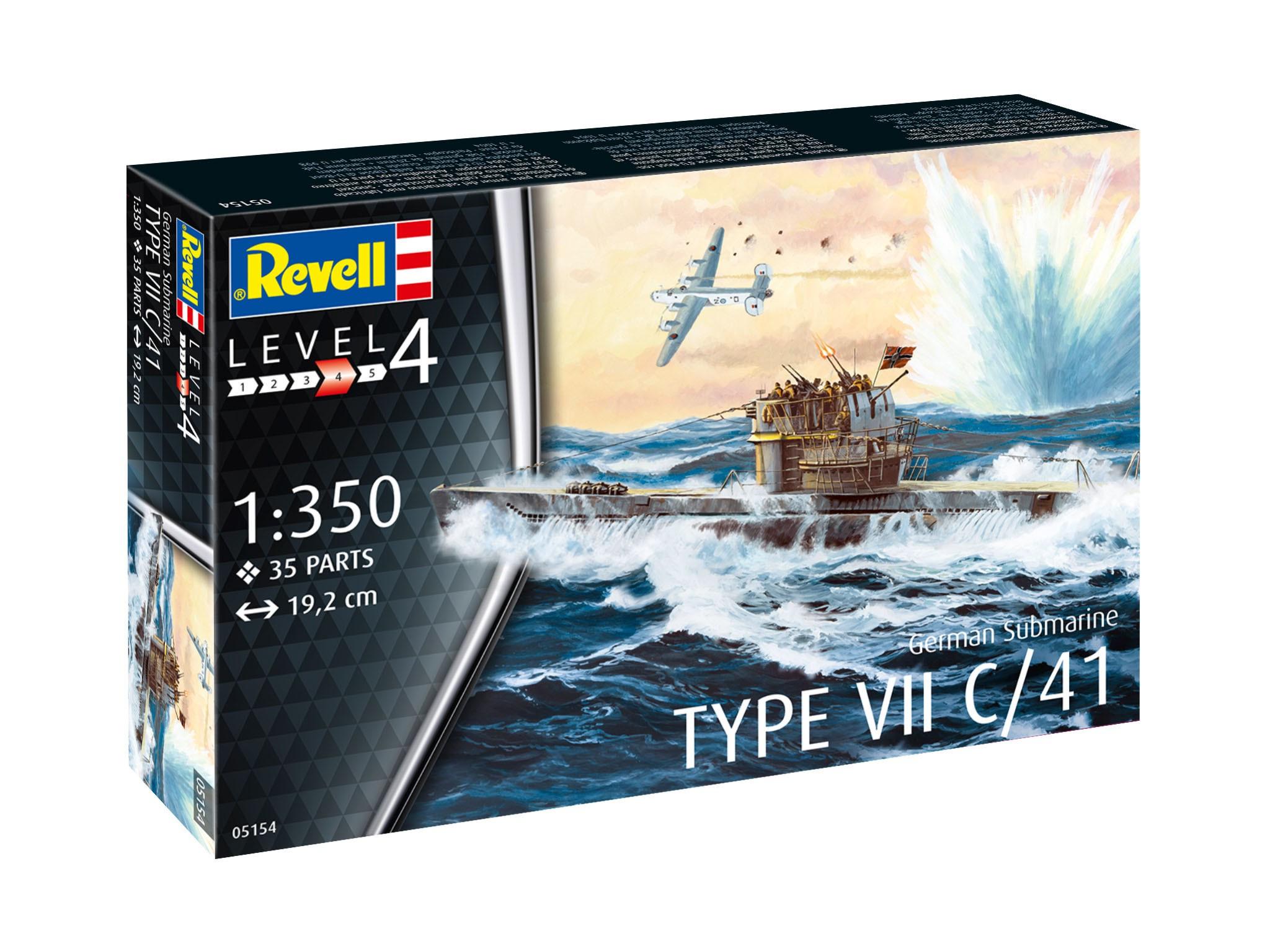 Revell 05154 - U-Boot Typ VII C/41
