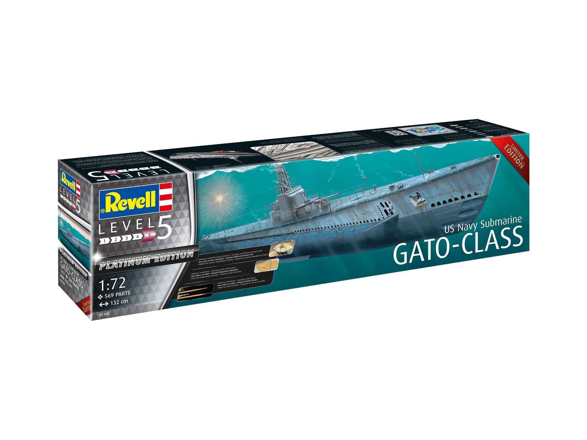 Revell 05168 US Navy Submarine GATO-CLASS