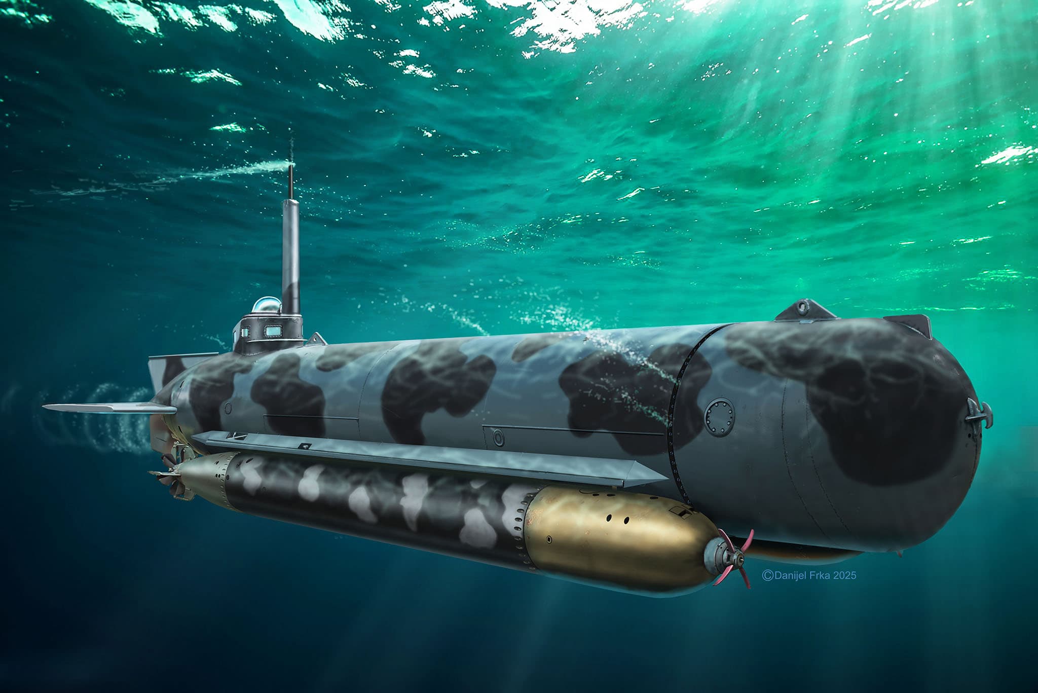 Produktbild Revell 05187 Model Kits German Midget Submarine Type Molch 7 von 7