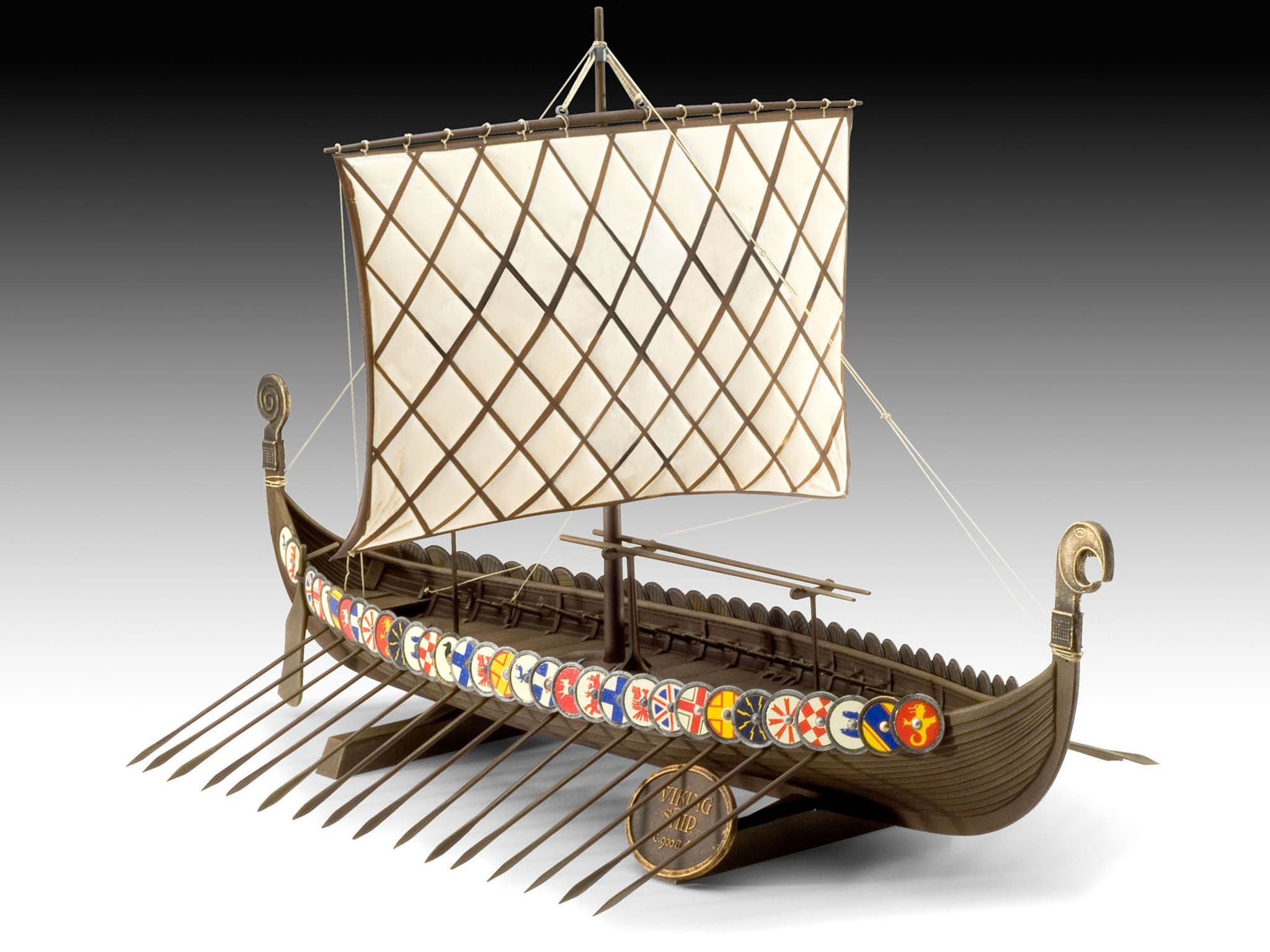Produktbild Revell 05403 - Wikinger Schiff 3 von 5