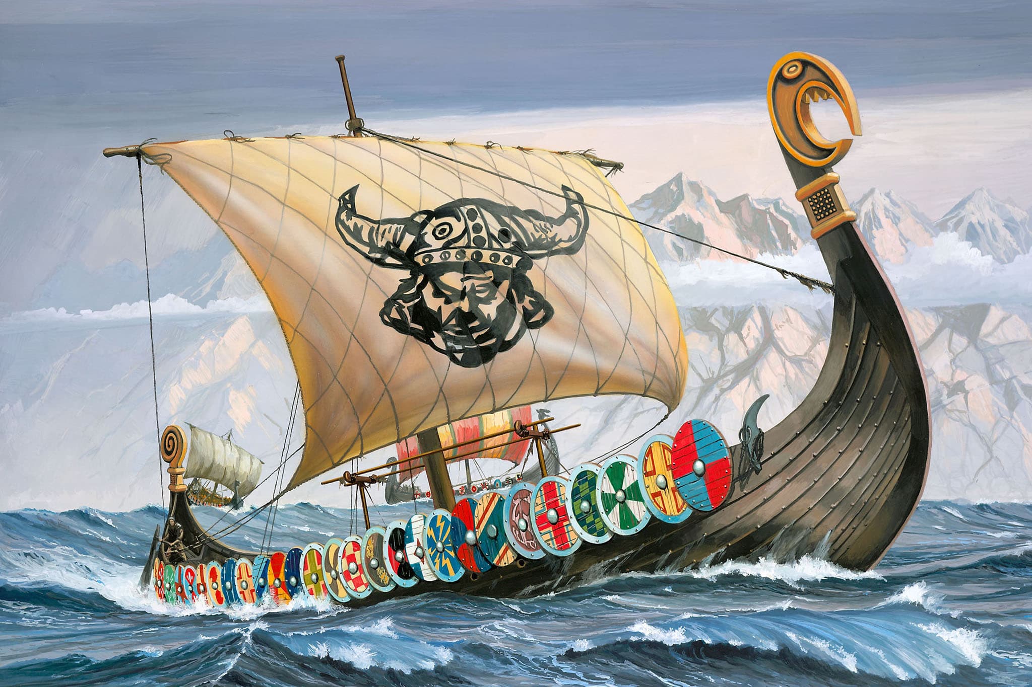 Produktbild Revell 05403 - Wikinger Schiff 5 von 5