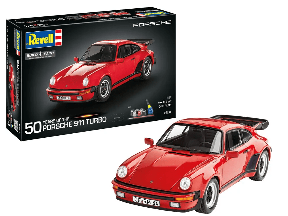 Revell 05634 Geschenkset "50 Years of the Porsche 911 Turbo"