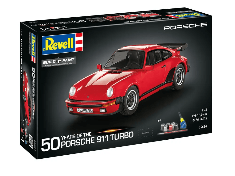 Produktbild Revell 05634 Geschenkset "50 Years of the Porsche 911 Turbo" 10 von 12