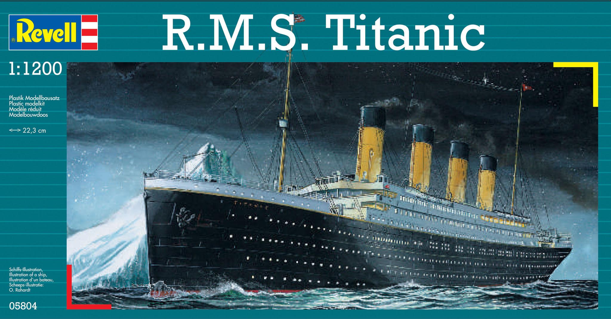 Produktbild Revell 05804 - R.M.S. Titanic 4 von 5