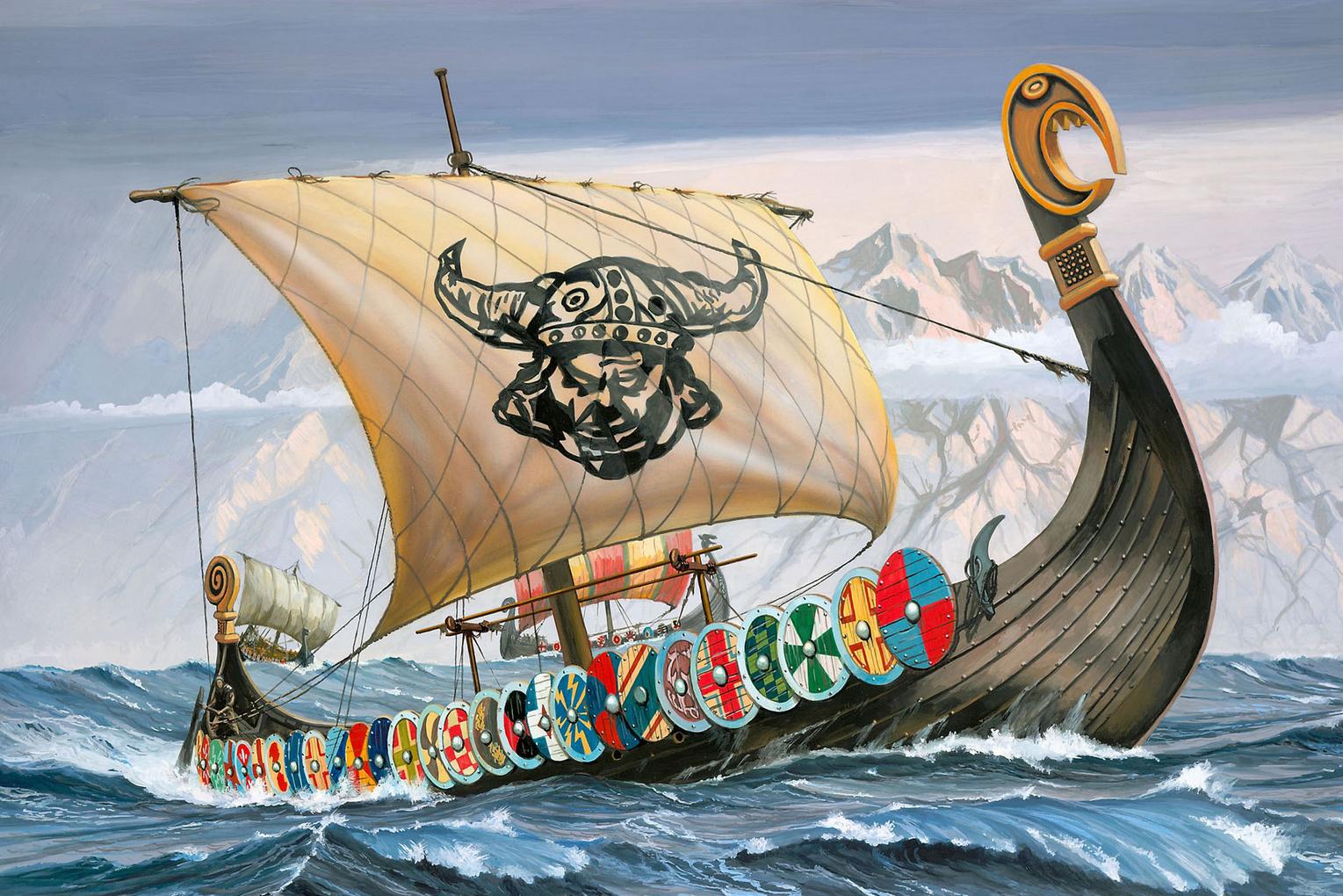 Produktbild Revell 65403 Model Set Viking Ship, 1:50 2 von 3
