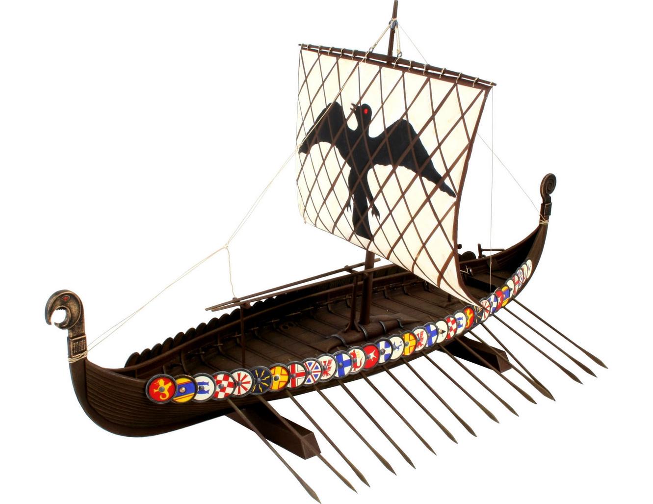 Produktbild Revell 65403 Model Set Viking Ship, 1:50 3 von 3