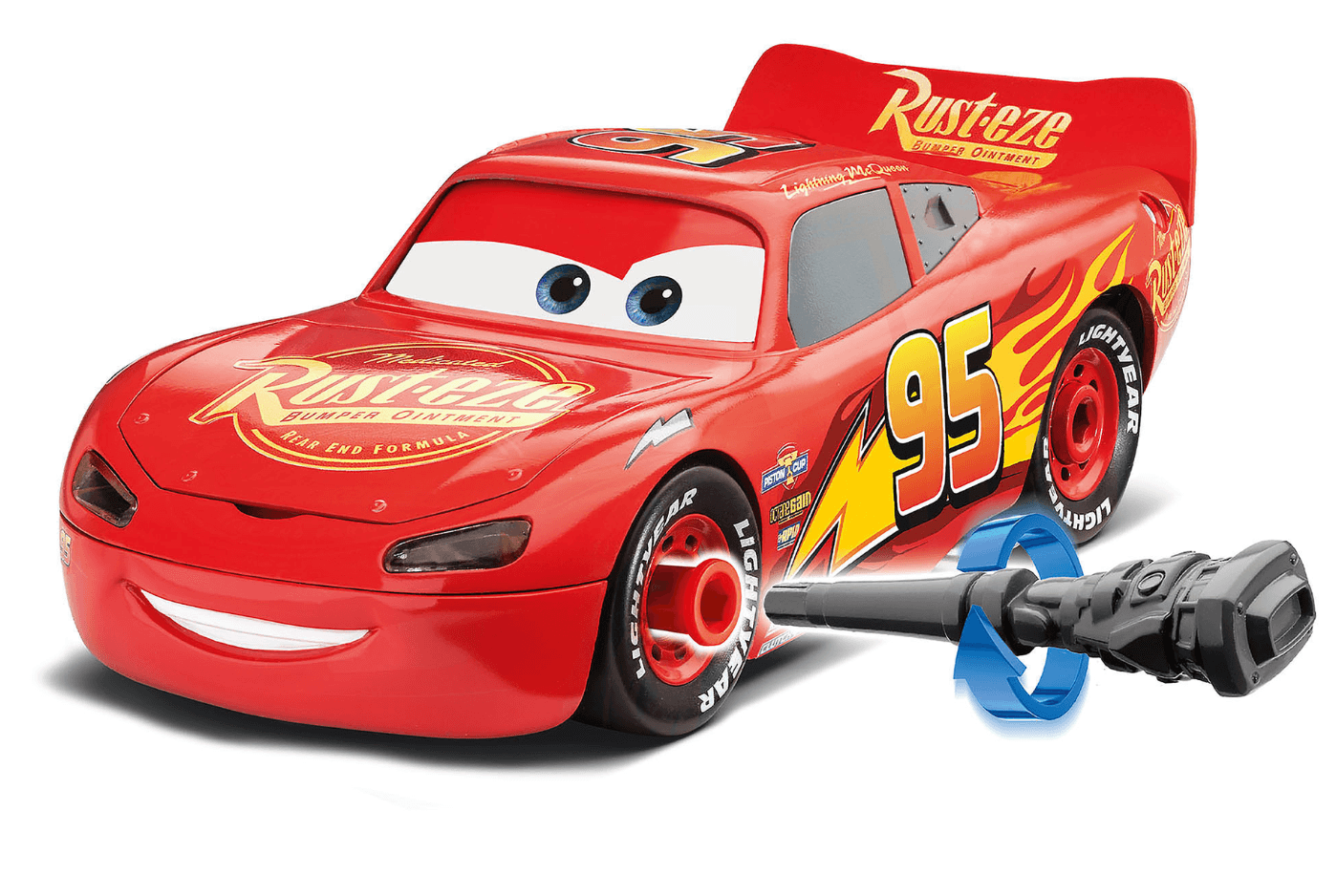Produktbild Revell 06562 Model Kits Lightning McQueen Disney-Cars Auto mit Licht&Sound 11 von 13