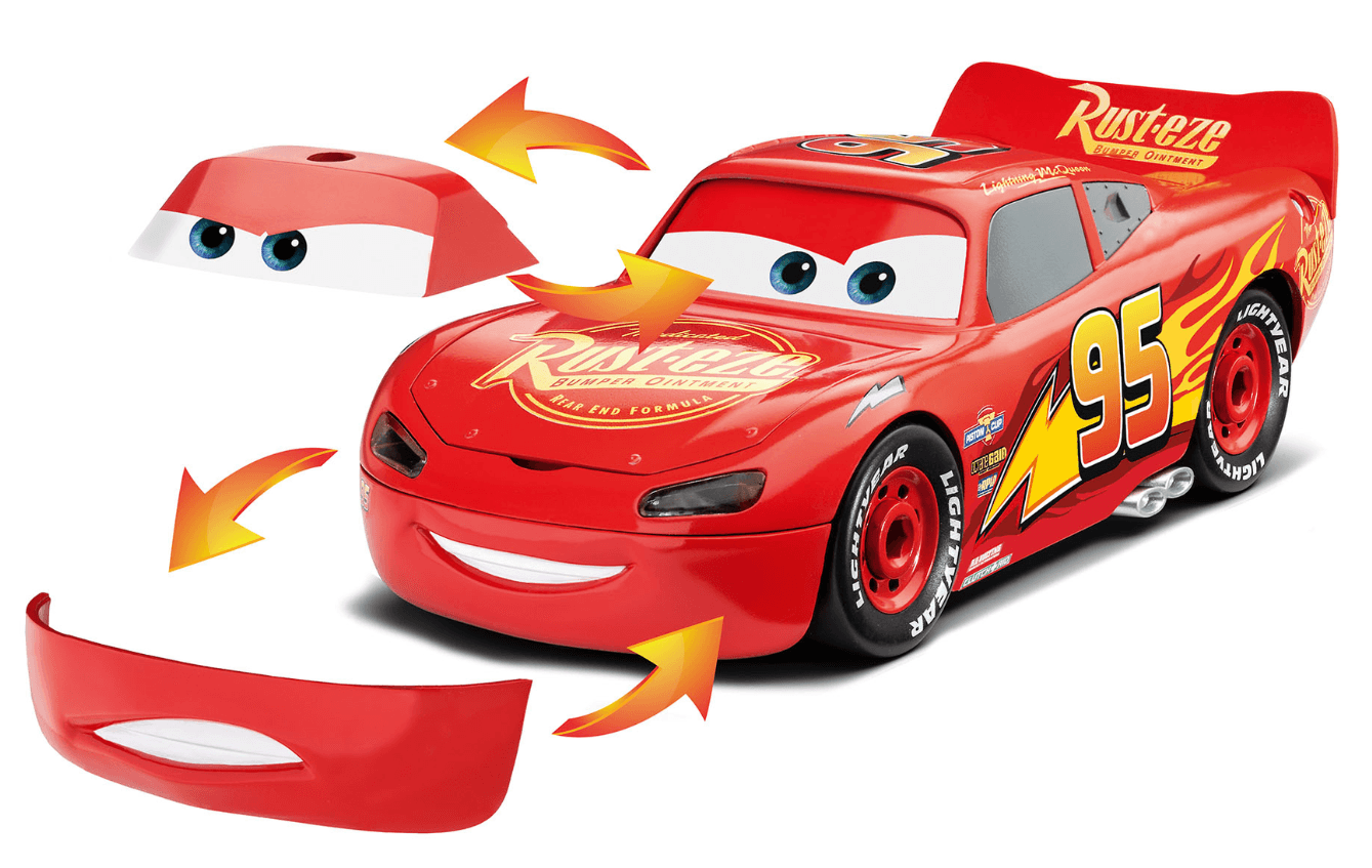 Produktbild Revell 06562 Model Kits Lightning McQueen Disney-Cars Auto mit Licht&Sound 6 von 13