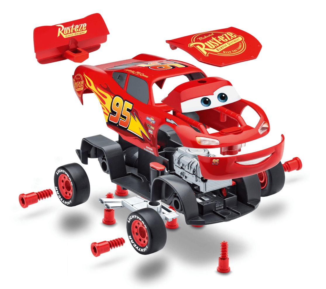 Produktbild Revell 06562 Model Kits Lightning McQueen Disney-Cars Auto mit Licht&Sound 5 von 13