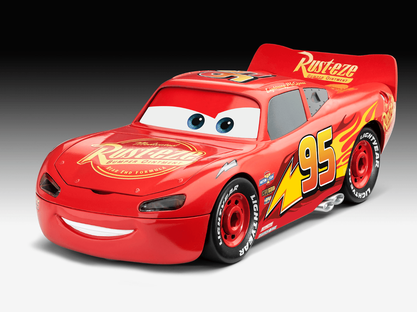 Produktbild Revell 06562 Model Kits Lightning McQueen Disney-Cars Auto mit Licht&Sound 2 von 13