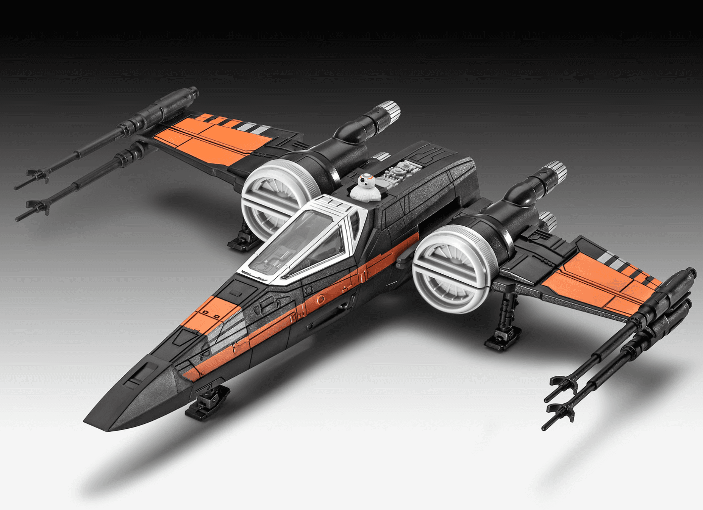 Produktbild Revell 06564 Model Kits - Star Wars - Poe's X-Wing Fighter (w/Sound): Build & Play 3 von 9