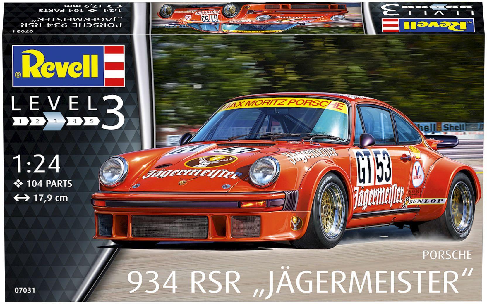 Revell 07031 - Porsche 934 RSR Jägermeister