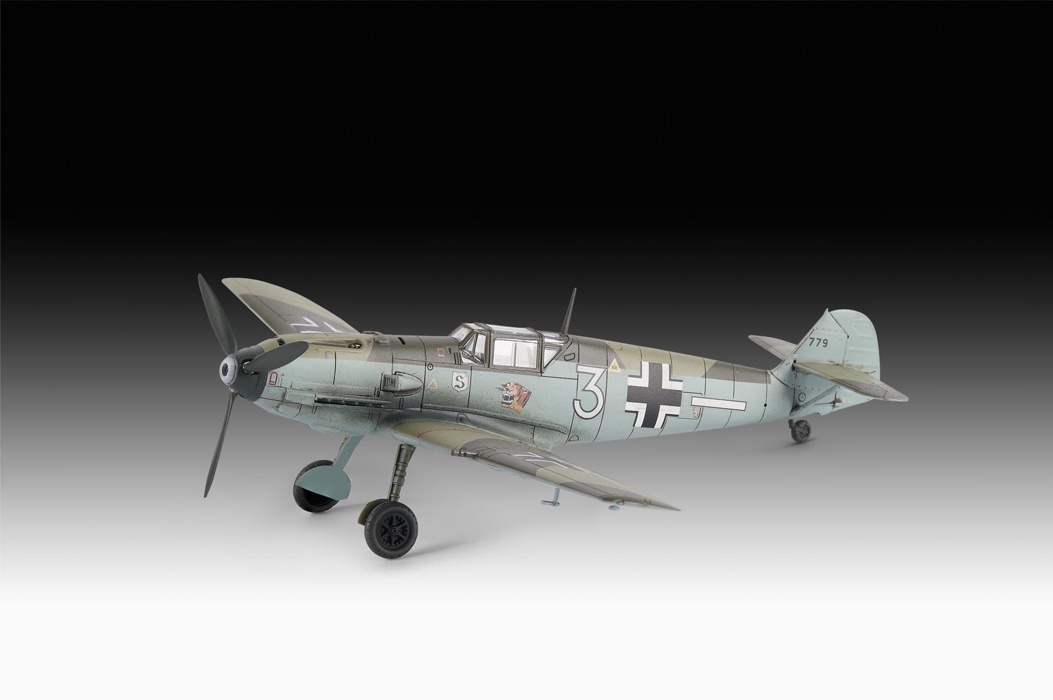 Revell 73781 Starter Kit Messerschmitt Bf109E-3 